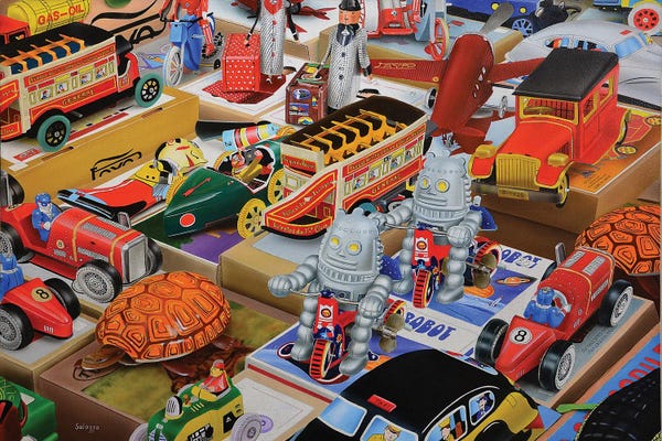 Robots: Toys Toys Toys by John Salozzo