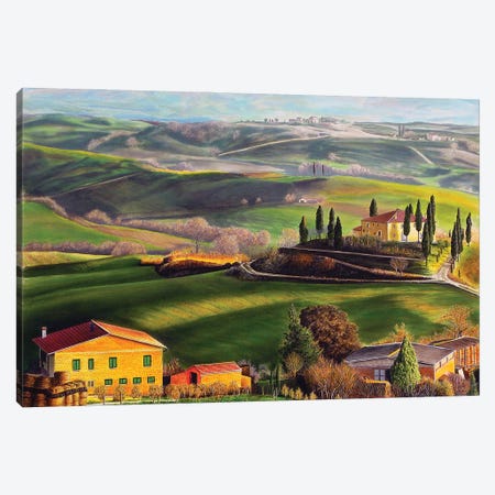 Tuscany Canvas Print #SLZ47} by John Salozzo Canvas Wall Art