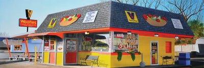 Woofies by John Salozzo multi panel art