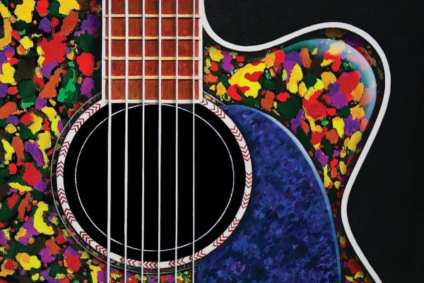 Guitars: The Colorful Guitar by John Salozzo