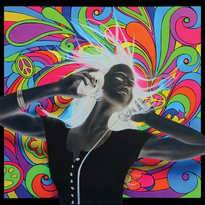 Dance Little Sister Dance by John Salozzo framed canvas print