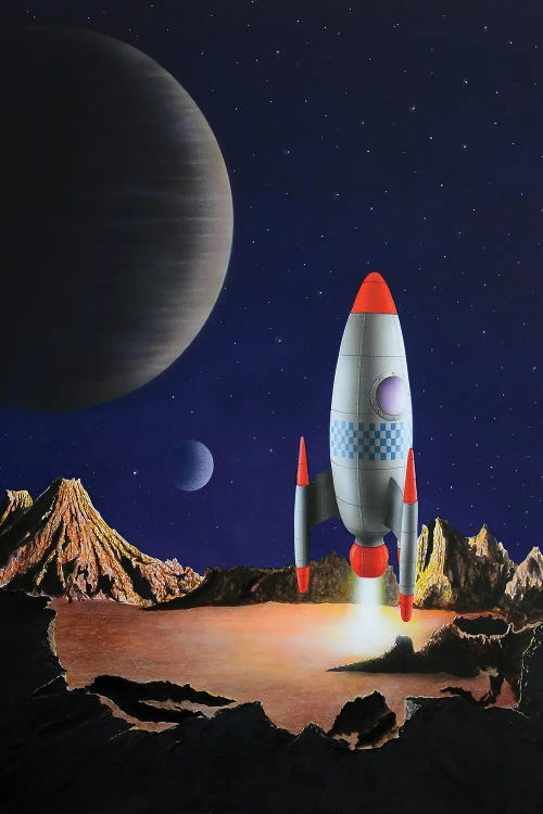 Blast Off by John Salozzo wall art