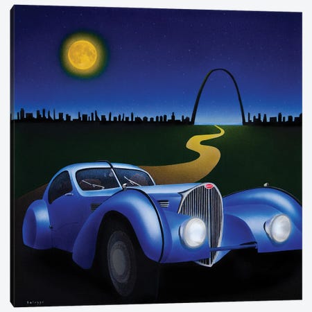 Stl Bugatti Canvas Print #SLZ60} by John Salozzo Canvas Art Print