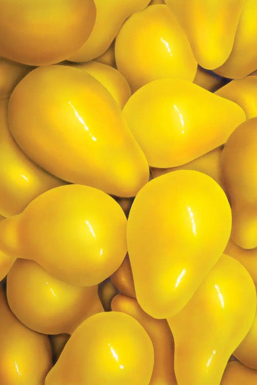 Yellow Cheery Tomatoes by John Salozzo wall art