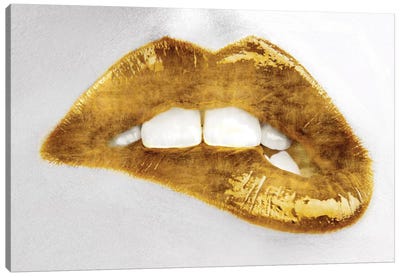 Luscious Gold Canvas Art Print - Hair & Beauty Art
