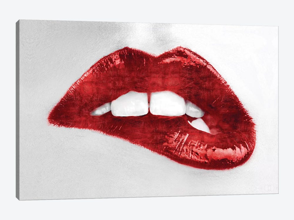 Luscious Red by Sarah McGuire 1-piece Canvas Artwork