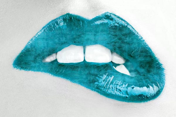 Lips: Luscious Teal by Sarah McGuire