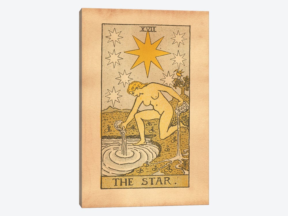 The Star Tarot by Tea Stained Madness 1-piece Art Print