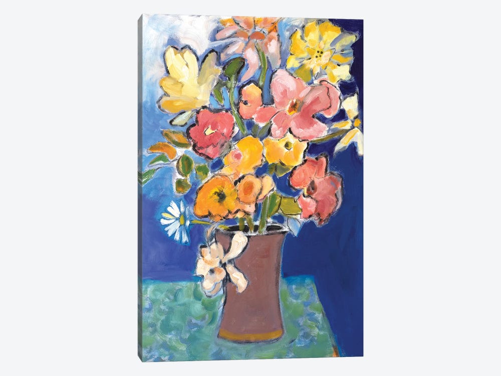 Table Blooms by Susanne Marie 1-piece Canvas Wall Art