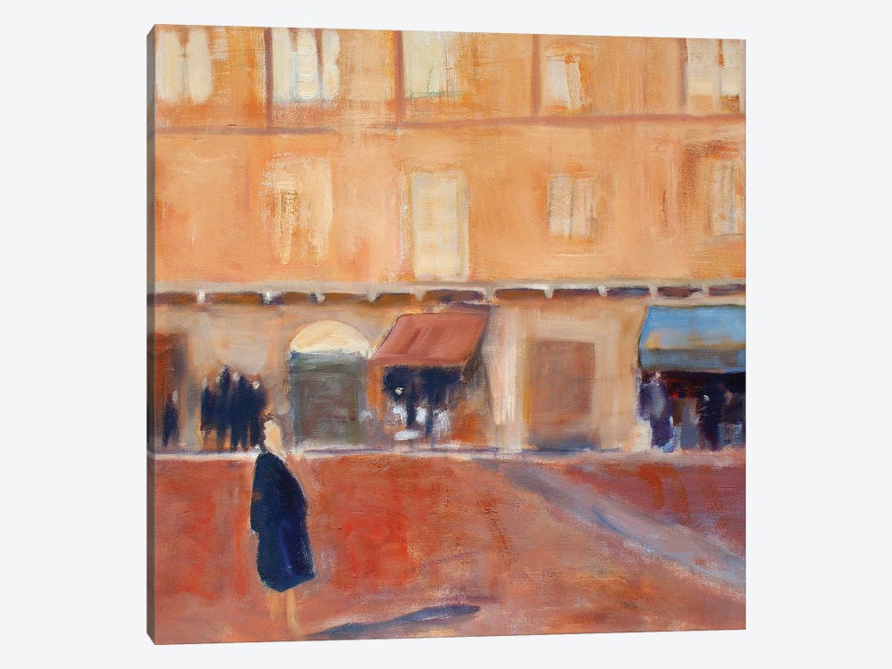 Alone In The Piazza by Susanne Marie 1-piece Art Print