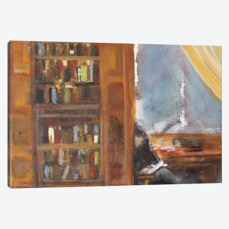 Reading Corner Canvas Print #SME20} by Susanne Marie Canvas Print