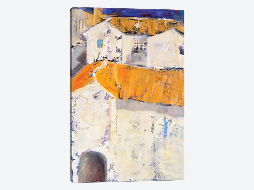 Village Rooftops by Susanne Marie 1-piece Canvas Wall Art
