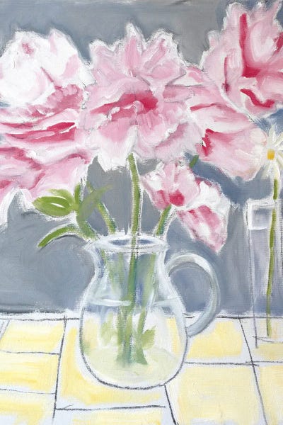 Daisies: Peonies & A Daisy by Susanne Marie