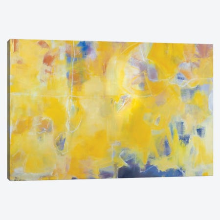 Soft Yellows Canvas Print #SME9} by Susanne Marie Canvas Artwork