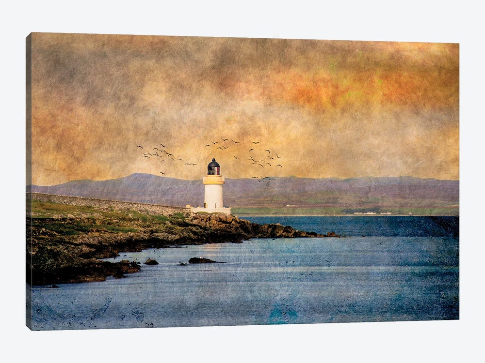 Loch Indaal Lighthouse, Islay by Sarah Morton 1-piece Art Print