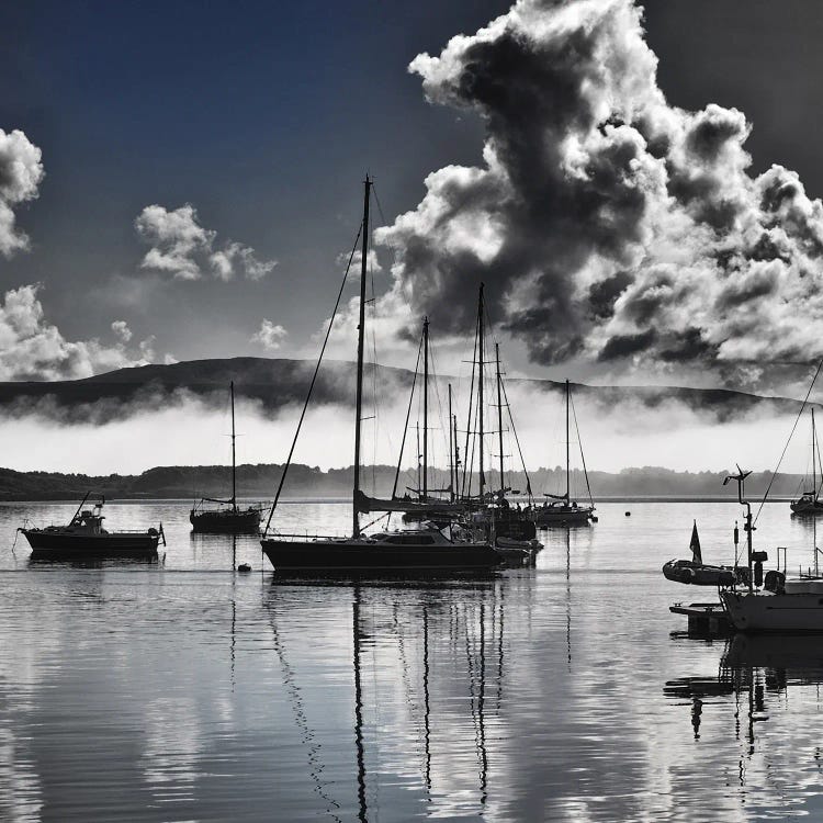 Boats In Tobermory Harbour