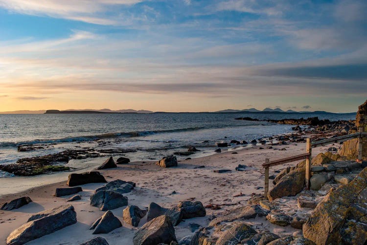 Sunset Over Three Islands