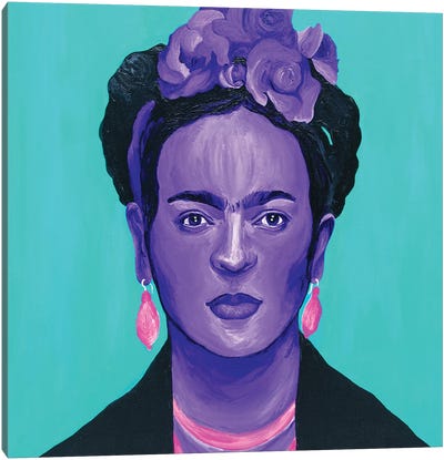 Frida Kahlo Canvas Art Print - Sammy Gorin
