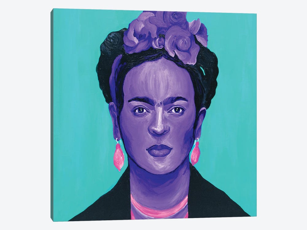 Frida Kahlo by Sammy Gorin 1-piece Canvas Art Print