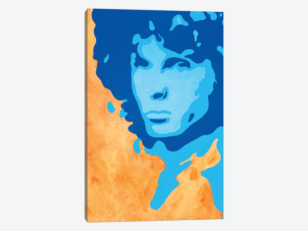 Jim Morrison by Sammy Gorin 1-piece Canvas Print