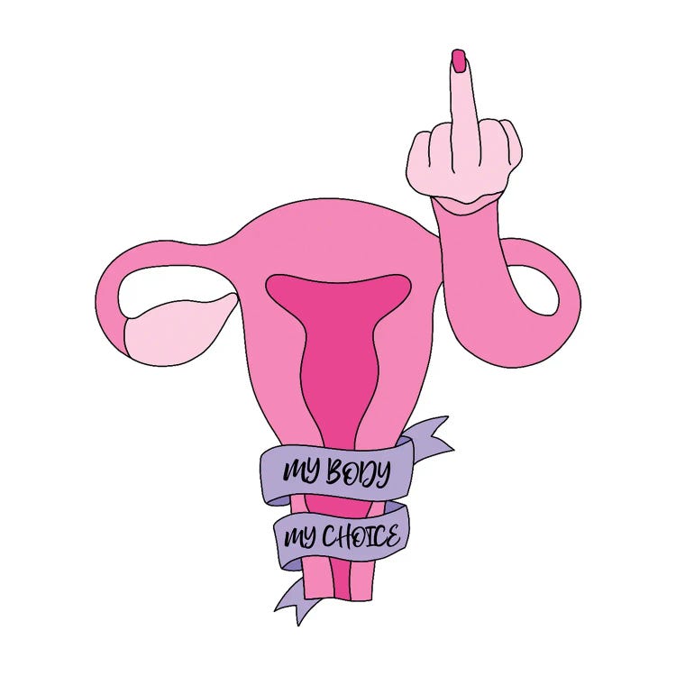 My Body My Choice by Sammy Gorin wall art