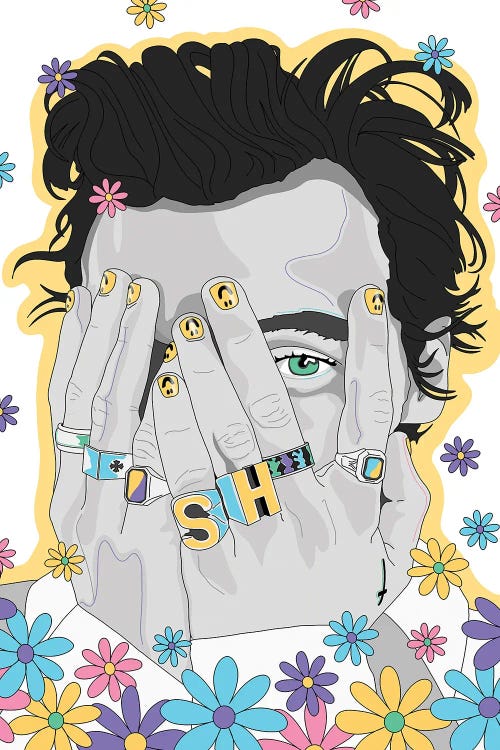 Harry Styles by Sammy Gorin wall art