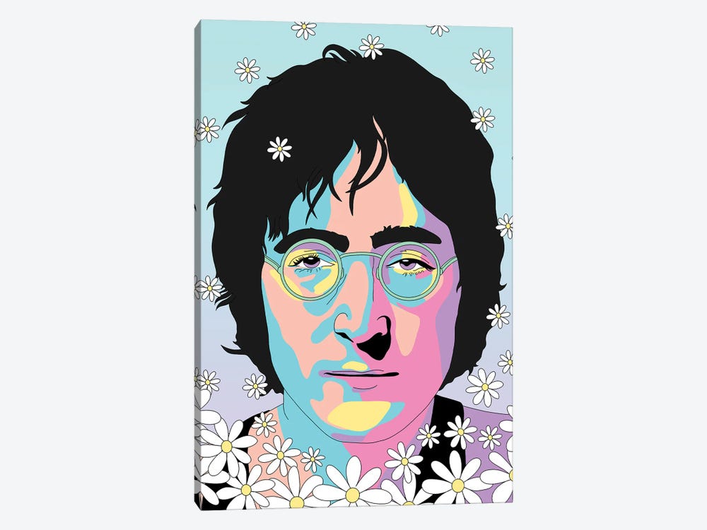 John Lennon by Sammy Gorin 1-piece Canvas Art Print
