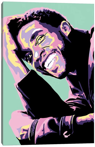 Chadwick Boseman Canvas Art Print - Sammy Gorin
