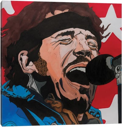Bruce Springsteen - New Canvas Art Print - Sammy Gorin