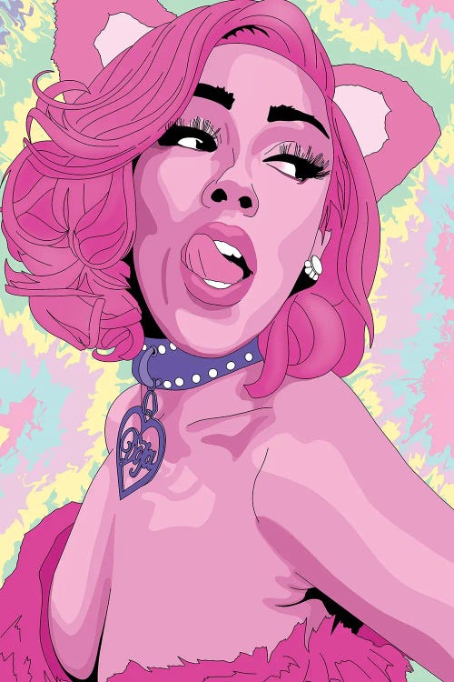 Doja Cat by Sammy Gorin wall art