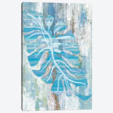 Blue Dreams Palm Canvas Print #SMH3} by Smith Haynes Canvas Art Print