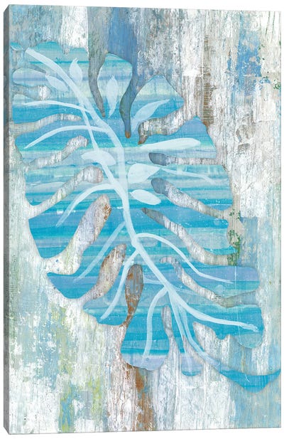 Blue Dreams Palm Canvas Art Print - Smith Haynes