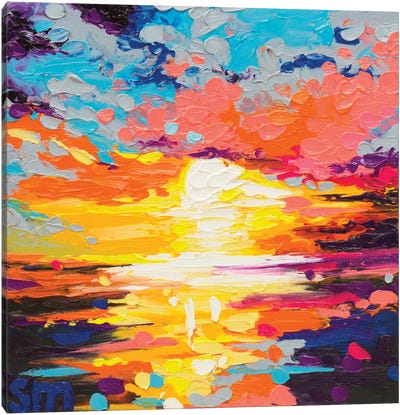 Sunset Canvas Art Print - Simone Majetich