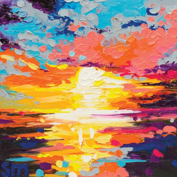 Lake Sunrises & Sunsets: Sunset by Simone Majetich