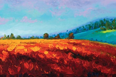 Glimpse Of Autumn by Simone Majetich canvas print