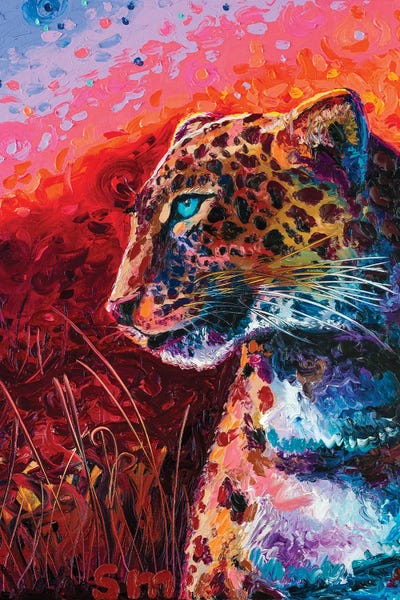 Simone Majetich: Crimson Savanna by Simone Majetich