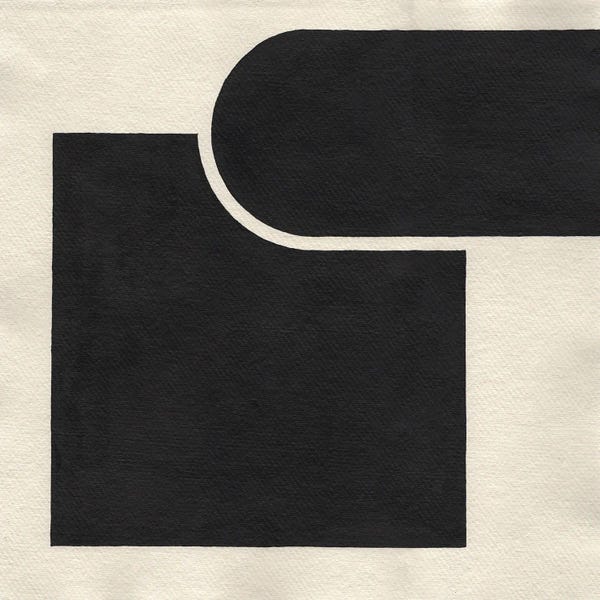 Muted & Modular Abstracts: Cover Up by Simona Puidokaite