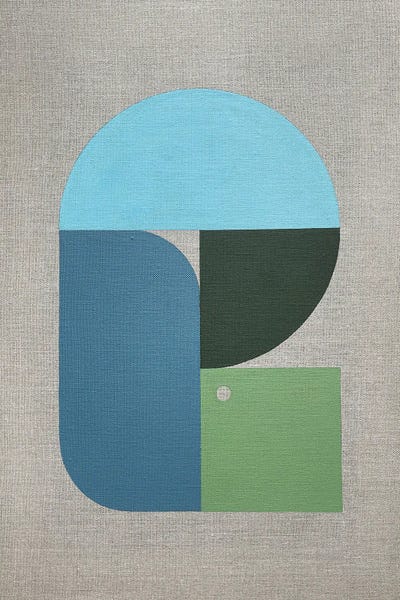 One Fine And Peaceful Summer Afternoon by Simona Puidokaite framed canvas print