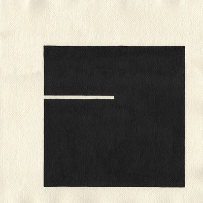 Sculpting Silence, Shaping Clarity IV by Simona Puidokaite framed canvas print