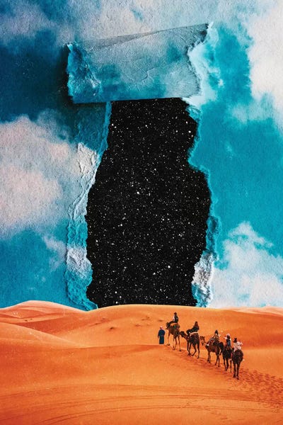 Kids Astronomy & Space Art: False Sky by Seamless