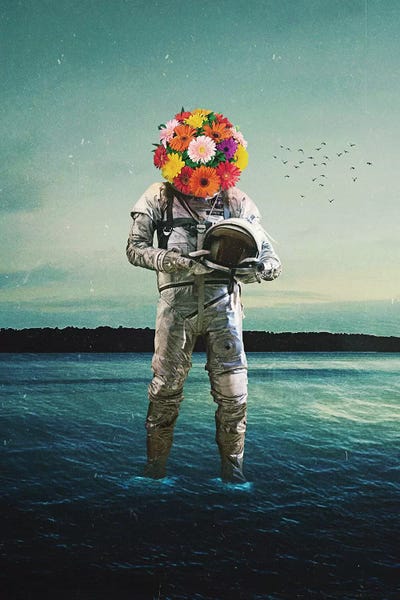 Kids Astronomy & Space Art: Forget Why I Came Here by Seamless