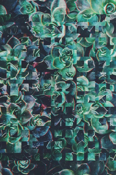 Fractions 06 by Seamless art print