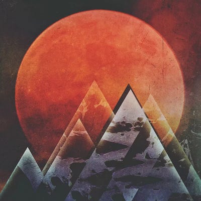 Fractions B10 by Seamless canvas print