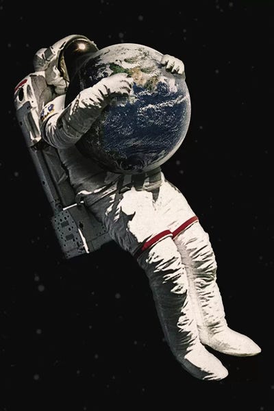 Hugger by Seamless art print