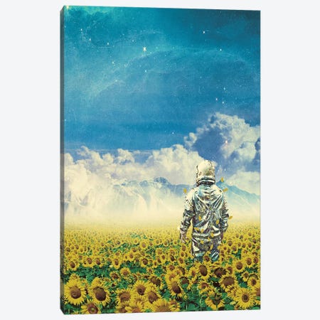 In The Field Canvas Print #SML49} by Seamless Canvas Artwork