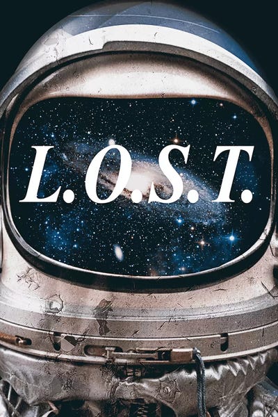 Looking Over Strange Terrain by Seamless canvas print