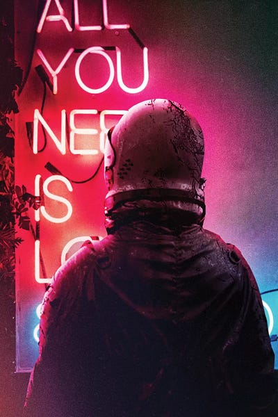 Neon Typography: All You Need by Seamless