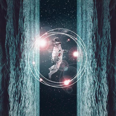 Parallel by Seamless canvas print