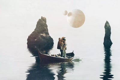 Searching Land by Seamless art print