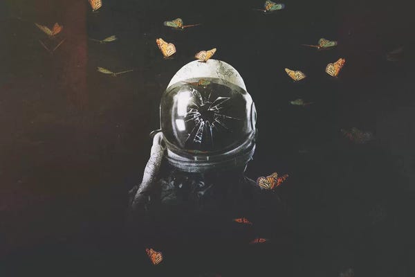 Kids Astronomy & Space Art: Surrounded by Seamless